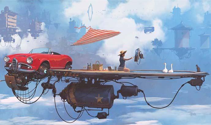 【画师推荐】阿根廷画师Alejandro Burdisi绘画作品欣赏