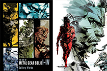 「画集」TEH ART OF METAL GEAR SOLID（合金装备）Ⅰ-Ⅳ GALLERY WORKS [345P]