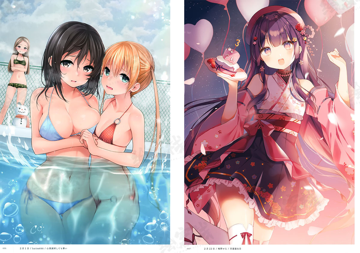 画集 姫繰三六五画集二 二一年版上巻 194p 绘客栈 画集 姫繰三六五画集二 二一年版上巻 194p 绘客栈