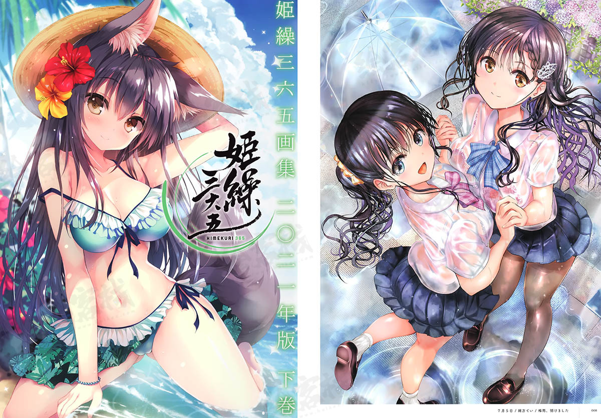 画集 姫繰三六五画集二 二一年版下巻 194p 绘客栈 画集 姫繰三六五画集二 二一年版下巻 194p 绘客栈