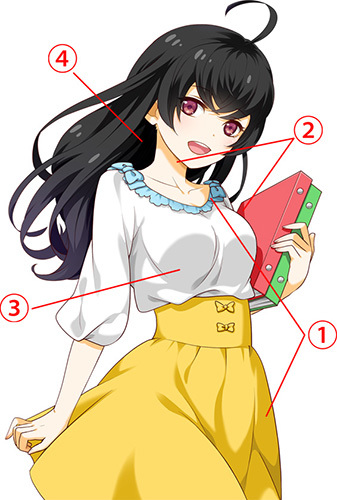 漫画绘制时阴影的选择方法！
