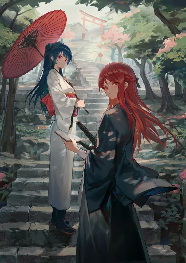 【画师推荐】中国画师幻像黒兎的插画作品
