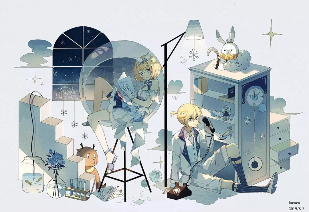 【画师推荐】中国画师Lococo:p的作品欣赏