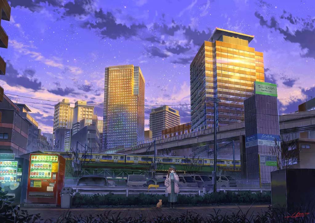 【画师推荐】新加坡画师NIK的作品