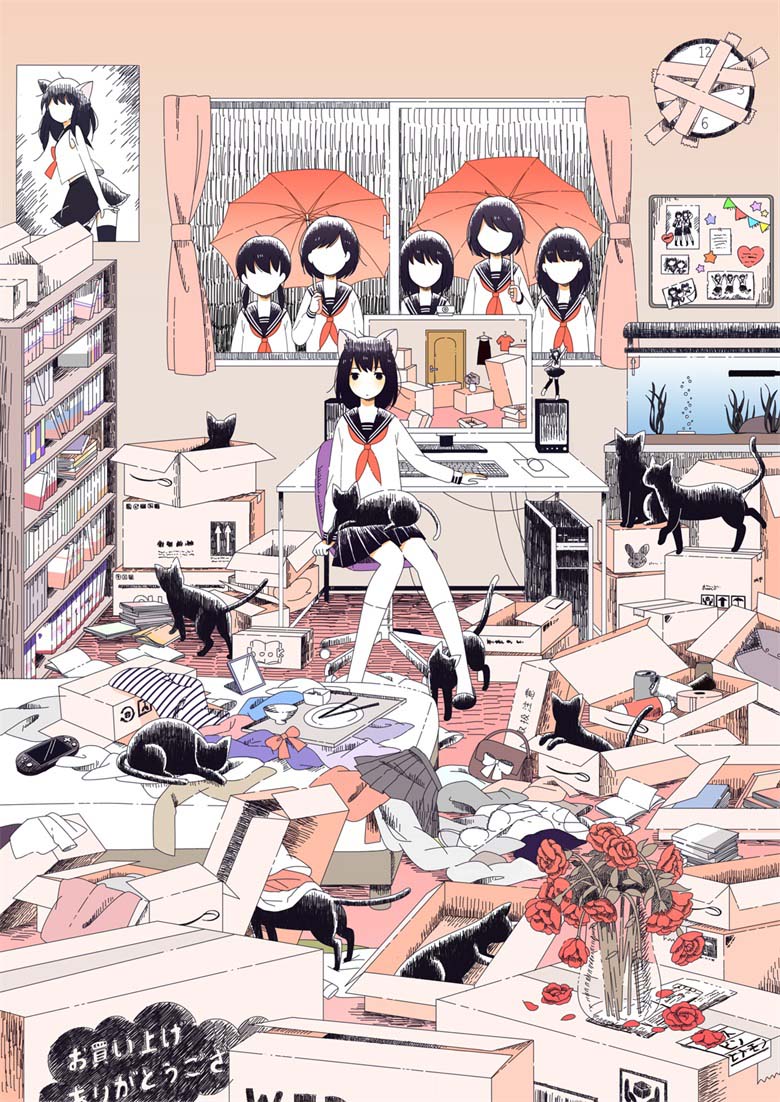 【画师推荐】日本画师佐藤おどり的作品分享