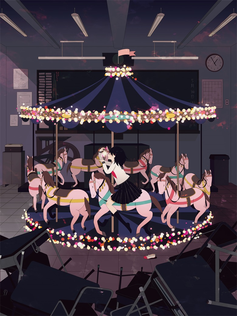 【画师推荐】日本画师佐藤おどり的作品分享