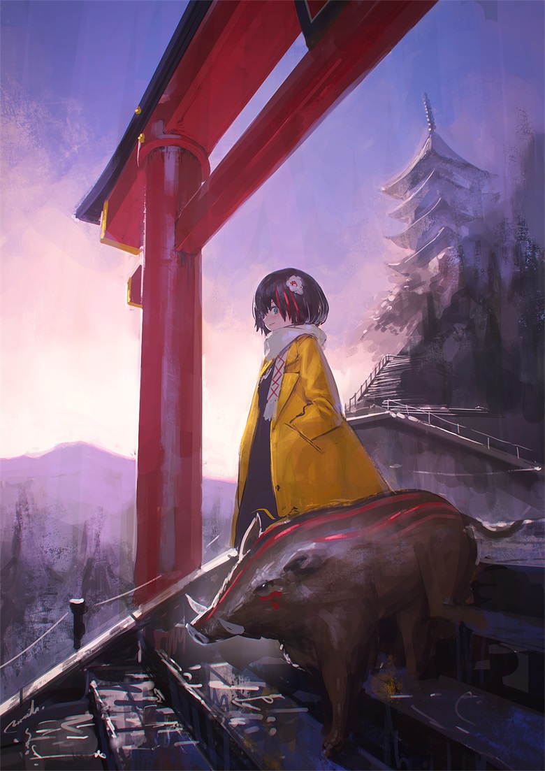 【画师推荐】日本画师れおえん的作品欣赏