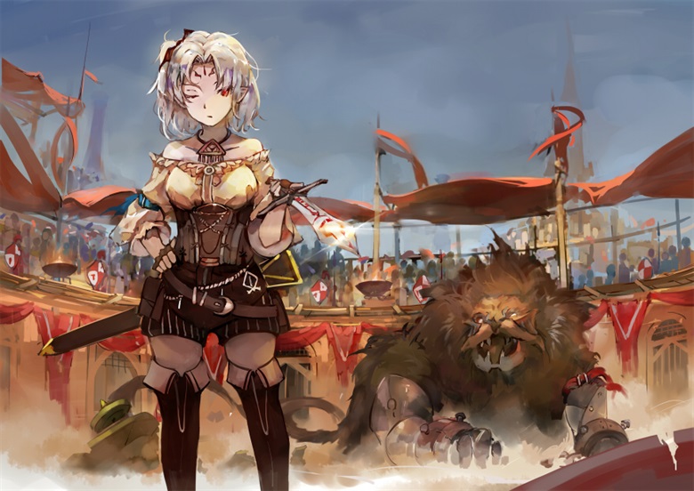 【画师推荐】中国画师Spark的作品分享