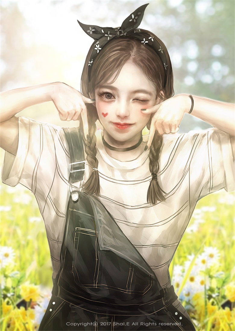 【画师推荐】韩国画师Shal.E的作品欣赏