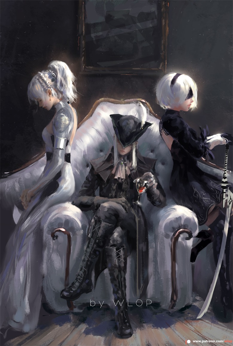 【画师推荐】中国画师wlop的作品分享