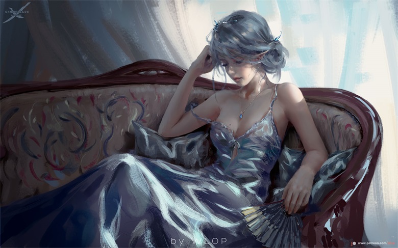 【画师推荐】中国画师wlop的作品分享