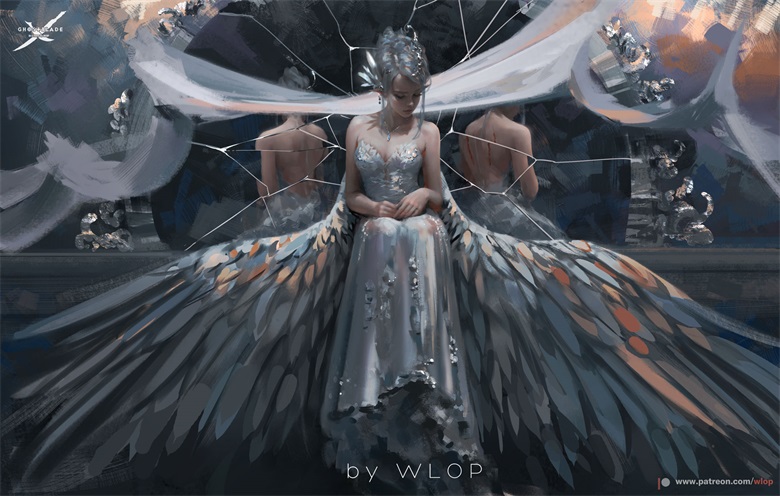 【画师推荐】中国画师wlop的作品分享