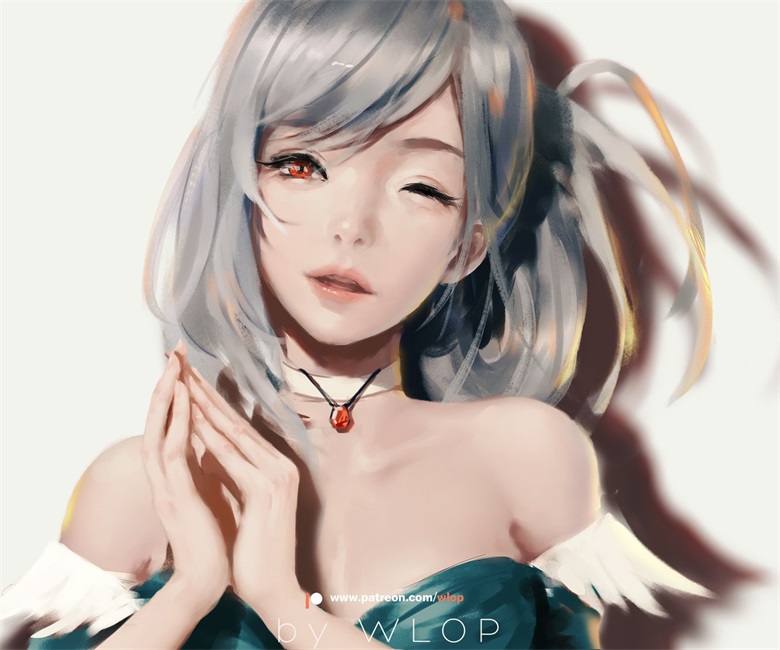 【画师推荐】中国画师wlop的作品分享