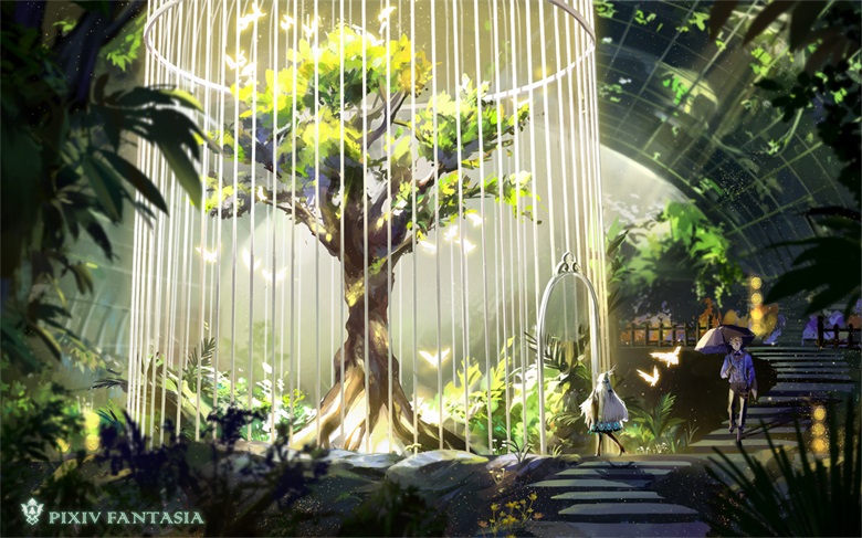 【画师推荐】中国画师Achyue的作品欣赏
