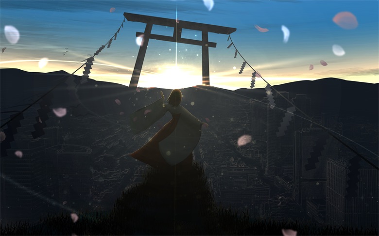 【画师推荐】日本画师adsuger的风景作品分享