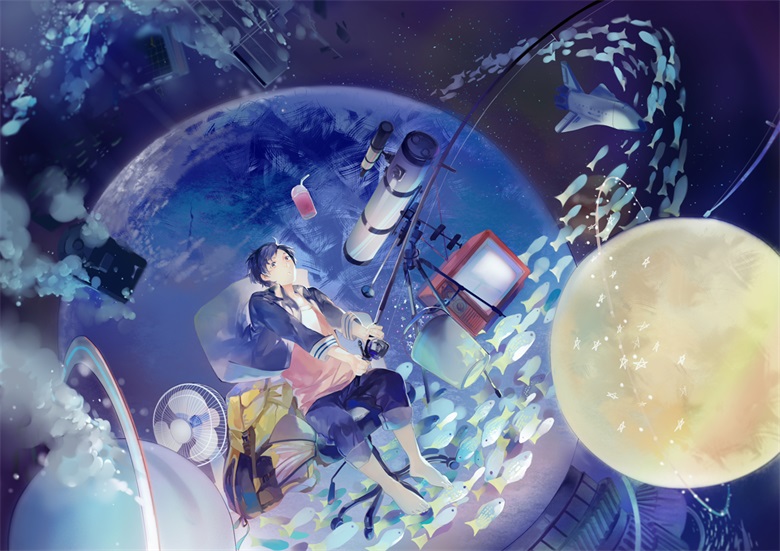 【画师推荐】中国画师nineo的作品欣赏