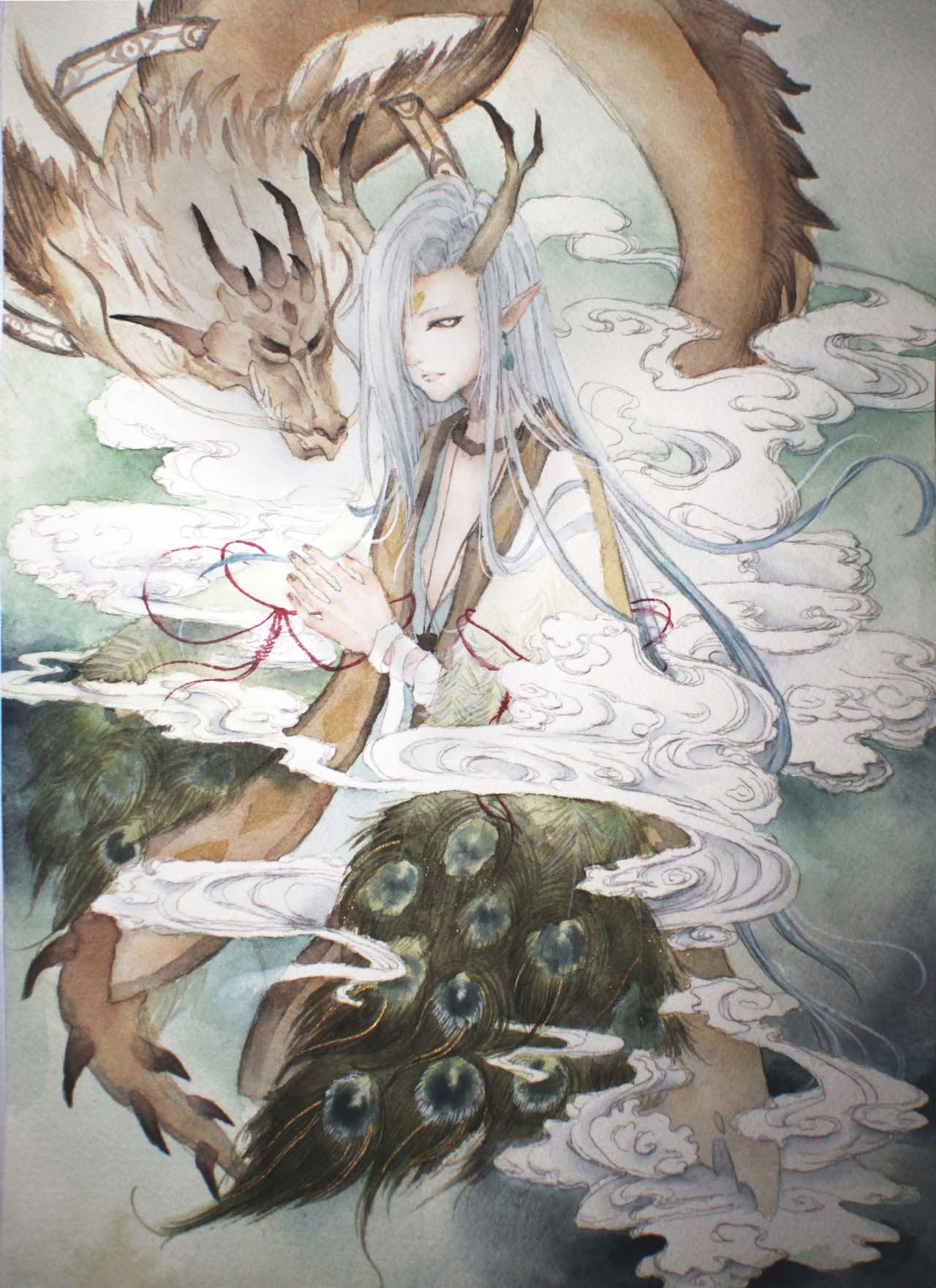 【画师推荐】P站画师-420-的绘画作品分享