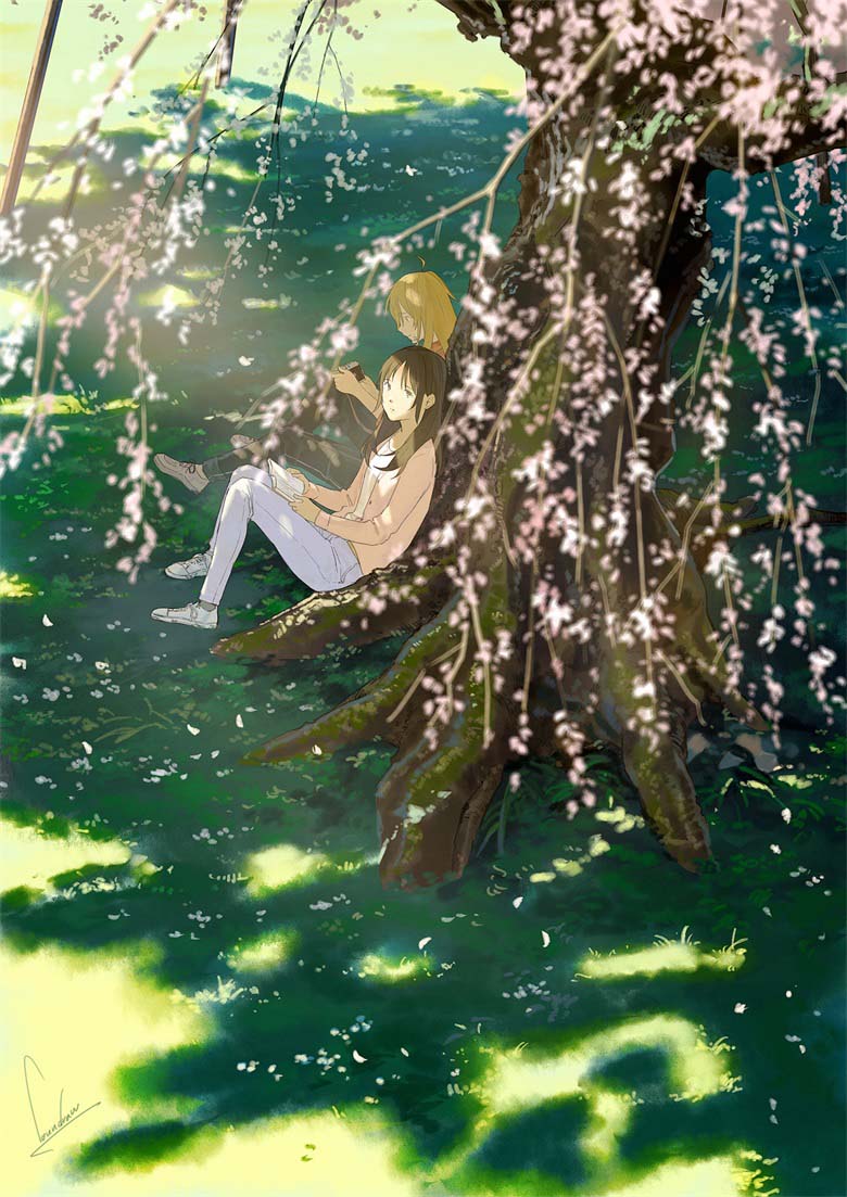 【画师推荐】日本画师loundraw的作品欣赏