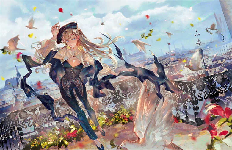 【画师推荐】法国画师Fori的作品分享