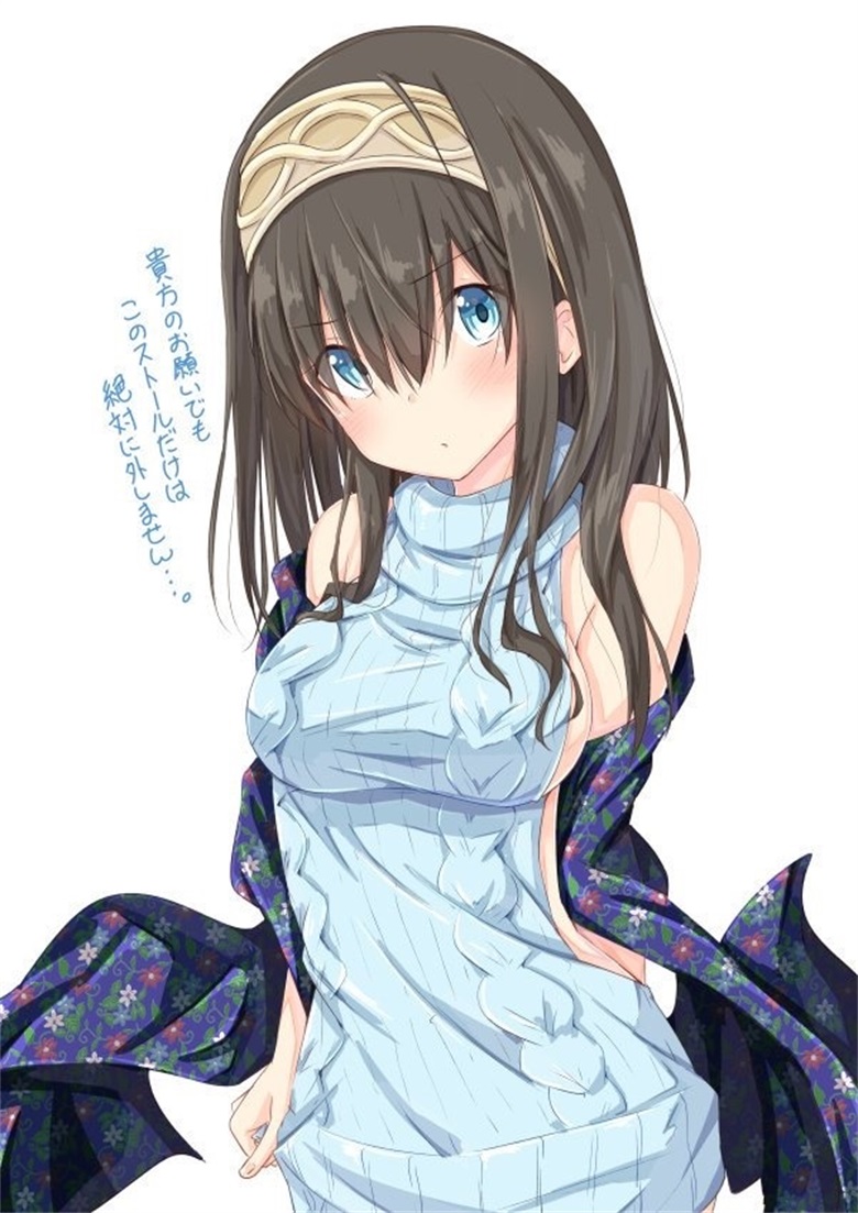 【画师推荐】画师茶みらい鷺沢文香作品欣赏
