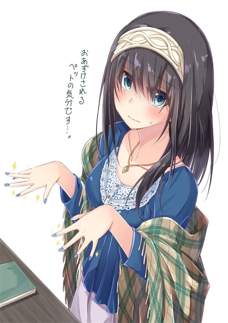 【画师推荐】画师茶みらい鷺沢文香作品欣赏