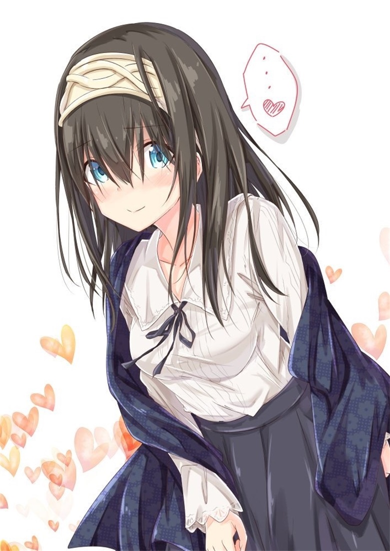【画师推荐】画师茶みらい鷺沢文香作品欣赏