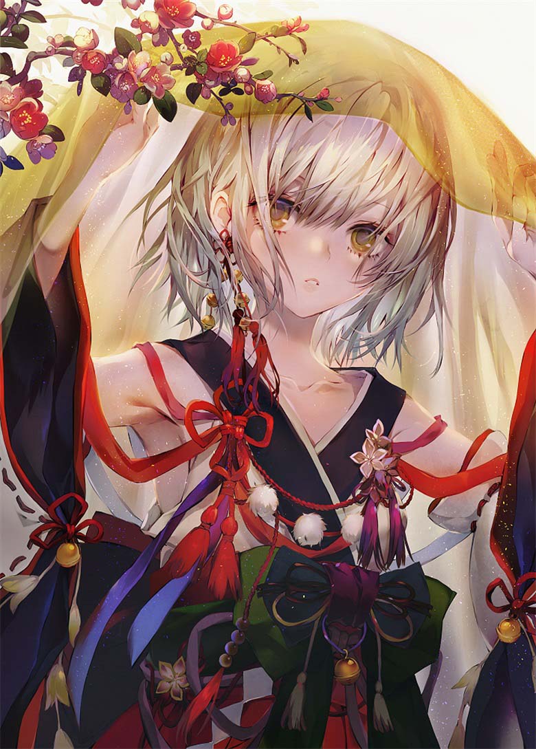 【画师推荐】日本画师月岡月穂的作品分享