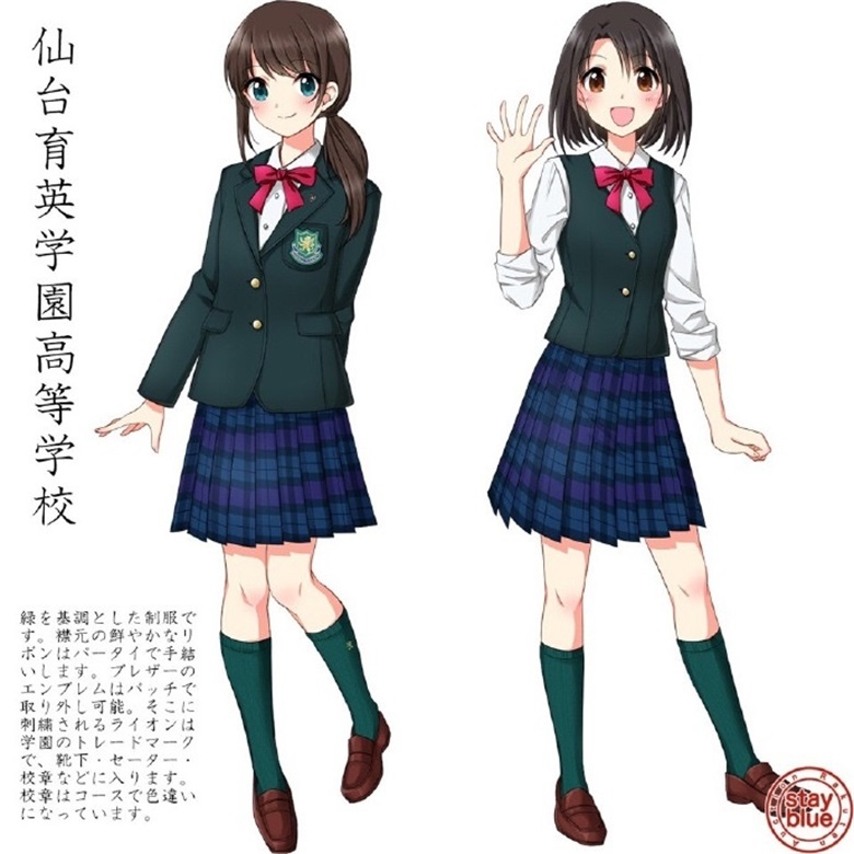 【画师推荐】不同画师绘制的JK制服作品分享