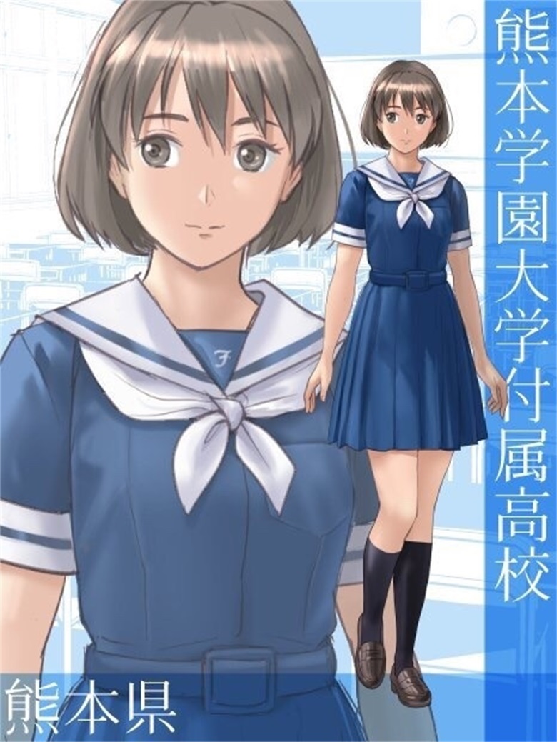【画师推荐】画师堀たけ日本学校制服9幅作品分享