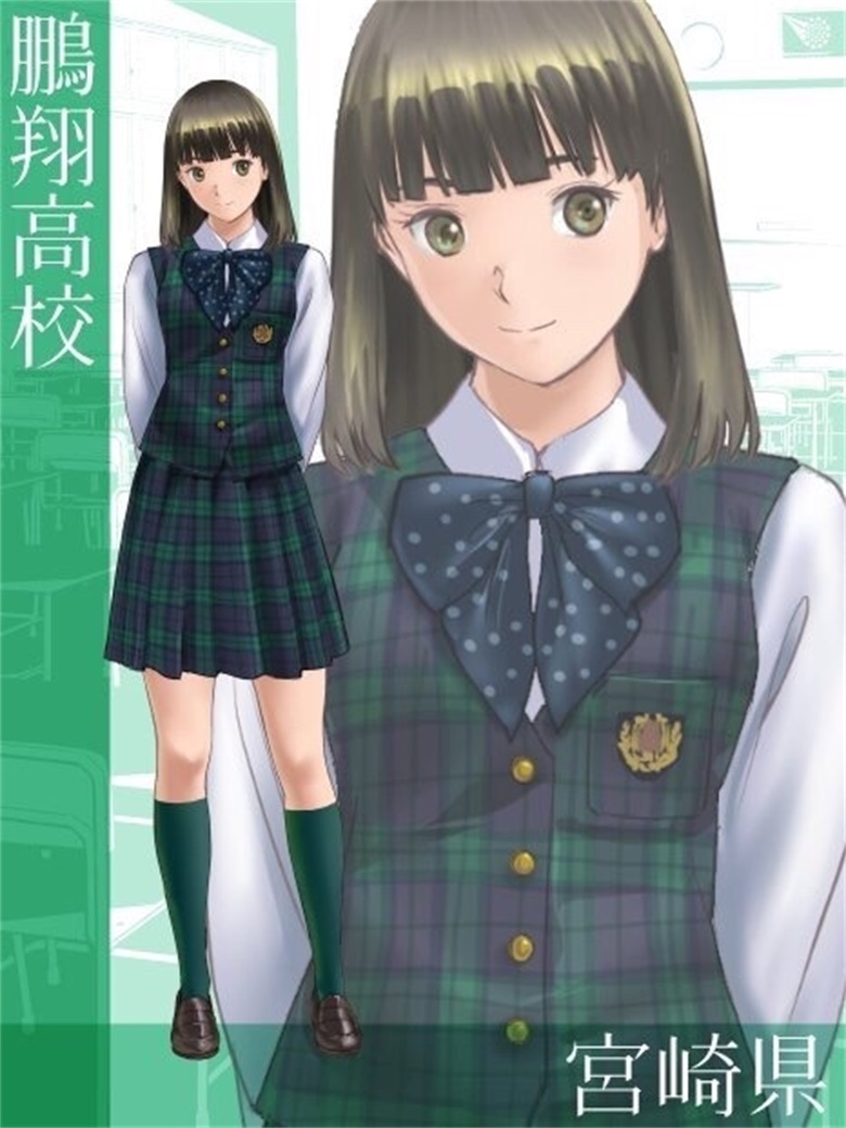 【画师推荐】画师堀たけ日本学校制服9幅作品分享