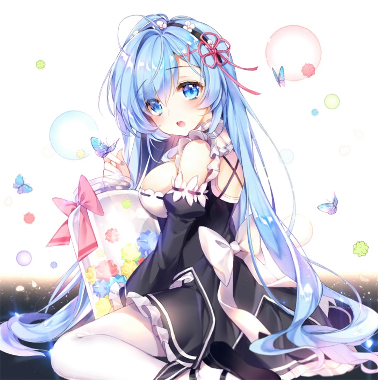 【画师推荐】画师Pingo的长发雷姆作品分享