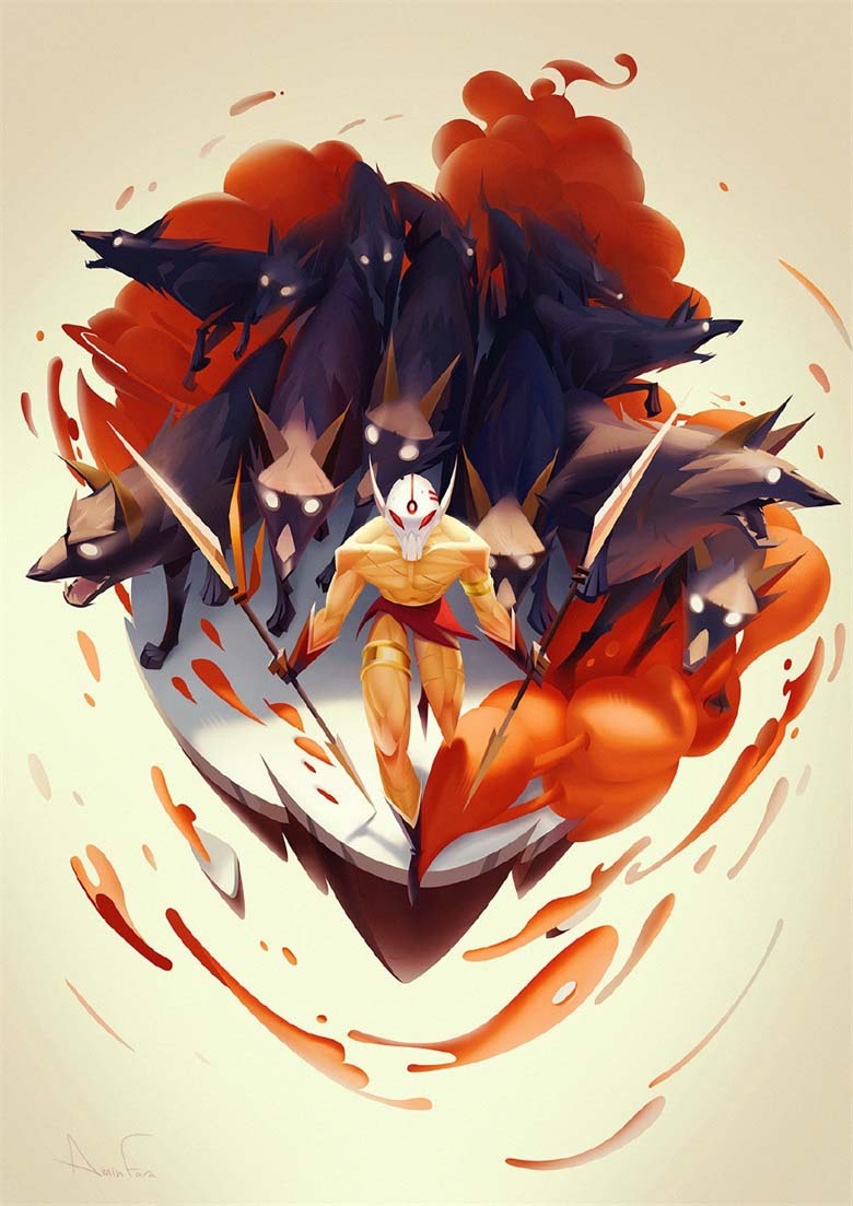 【画师推荐】插画师Amin Faramarzian的作品分享