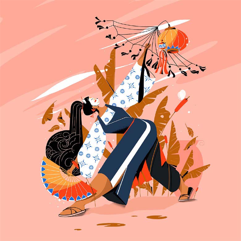 【画师推荐】插画师Nuria Boj的作品欣赏