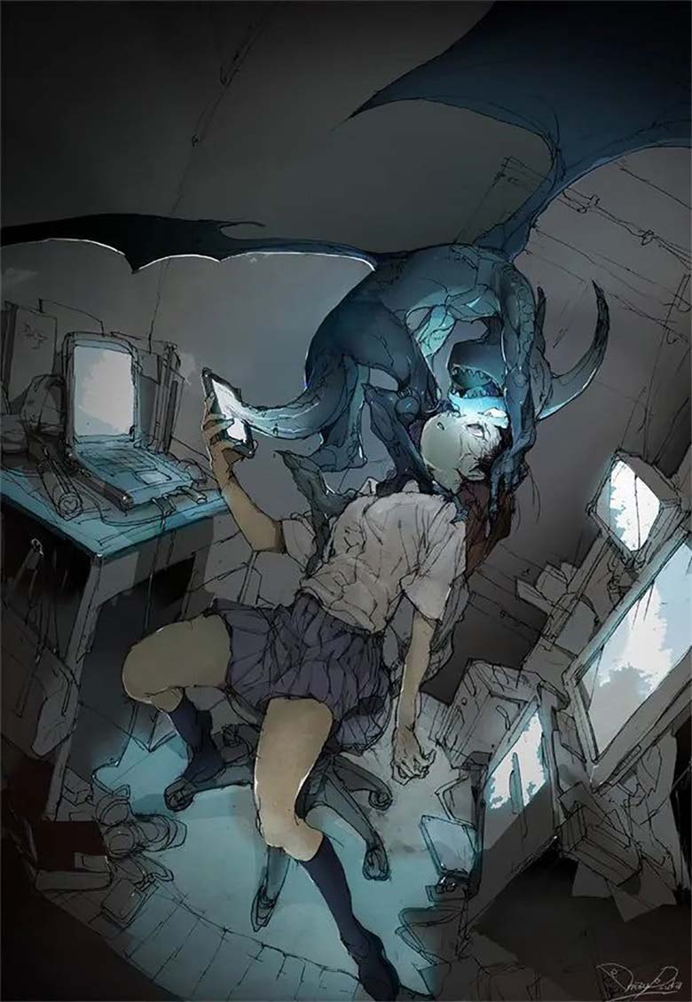 【画师推荐】日本的漫画家Demizu Posuka的作品欣赏