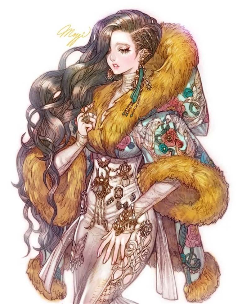 【画师推荐】韩国的插画师MAGGI的作品分享