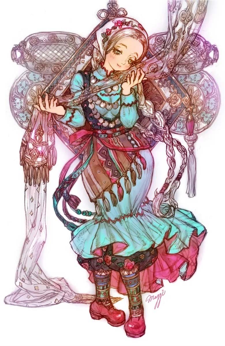 【画师推荐】韩国的插画师MAGGI的作品分享