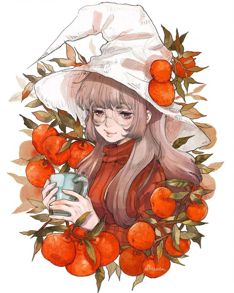 【画师推荐】自由职业艺术家Hamidah Hamadah的作品欣赏