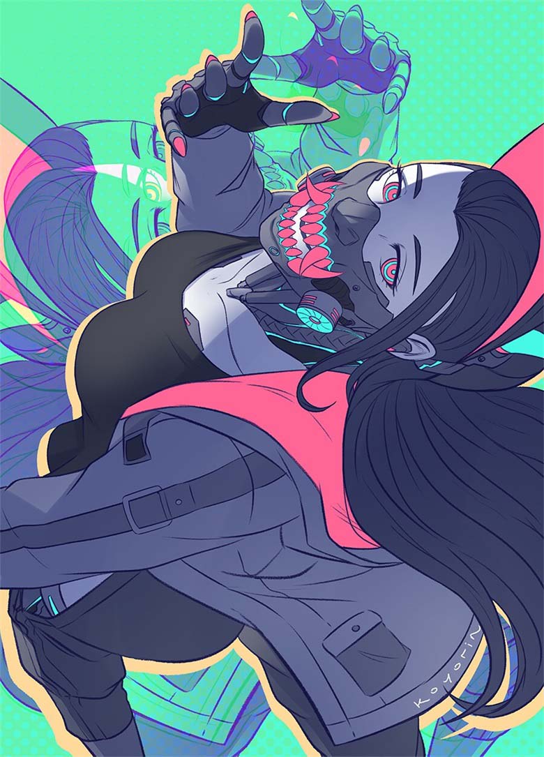 【画师推荐】加拿大的漫画设计师Koyori n的作品分享