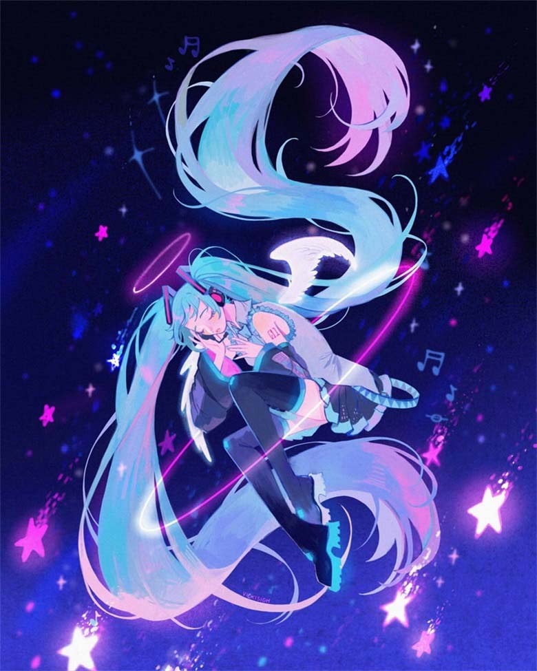 【画师推荐】人物插画艺术家vickisigh的作品分享
