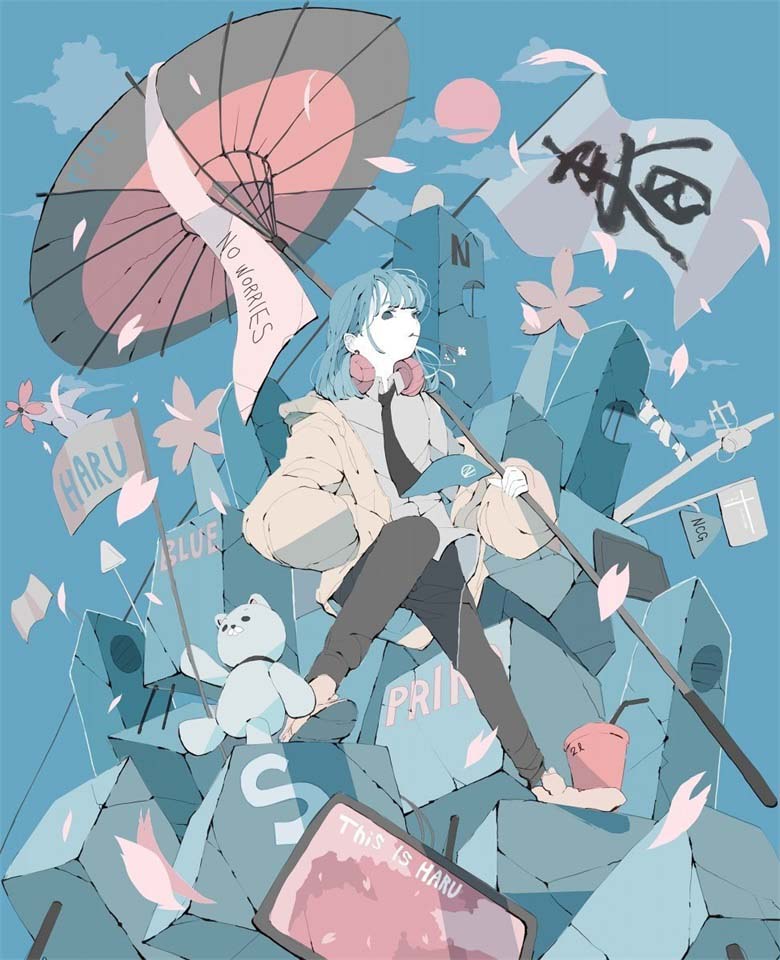 【画师推荐】日本的漫画艺术家ノーコピーライトガール的作品欣赏
