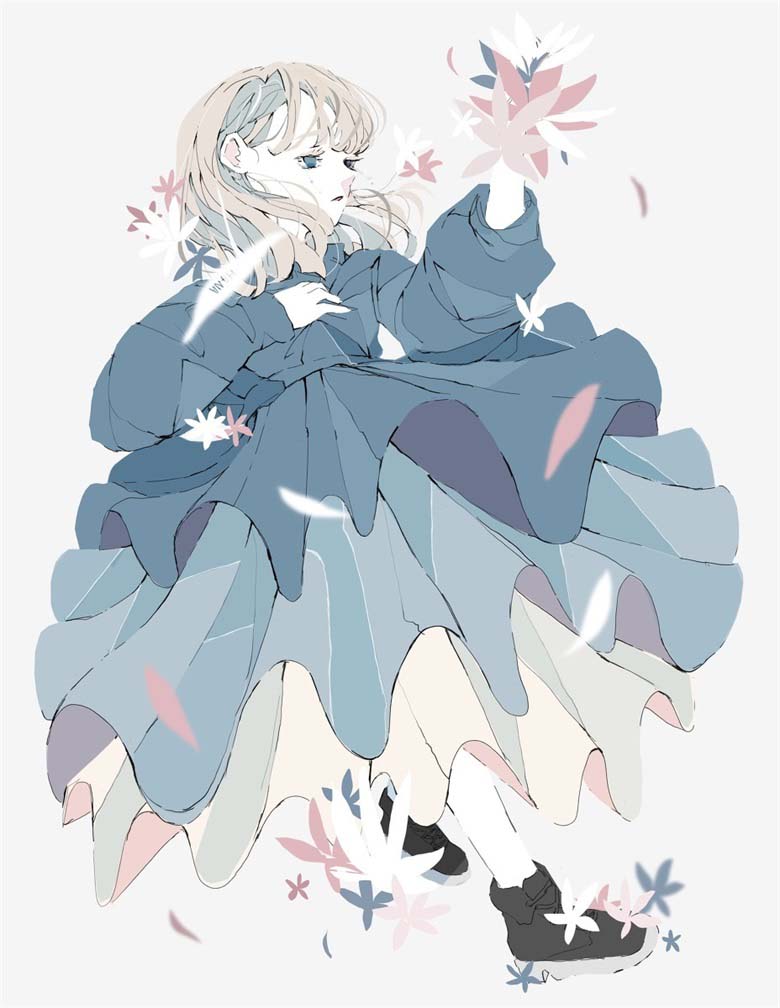 【画师推荐】日本的漫画艺术家ノーコピーライトガール的作品欣赏