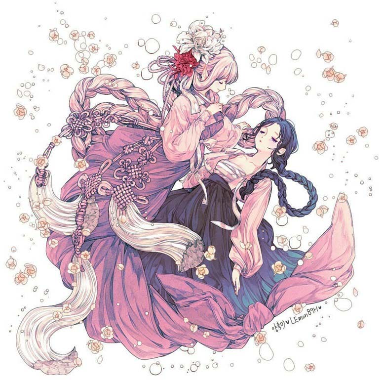 【画师推荐】韩国的手绘漫画家양흑미的作品分享