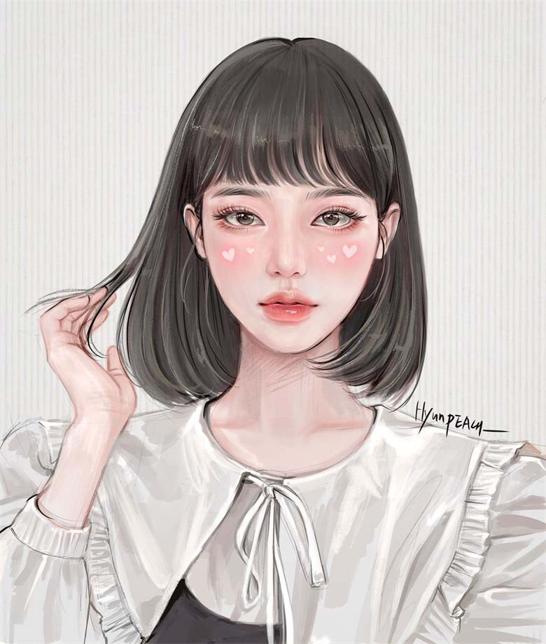 【画师推荐】韩国的创意插画师현피치的作品分享