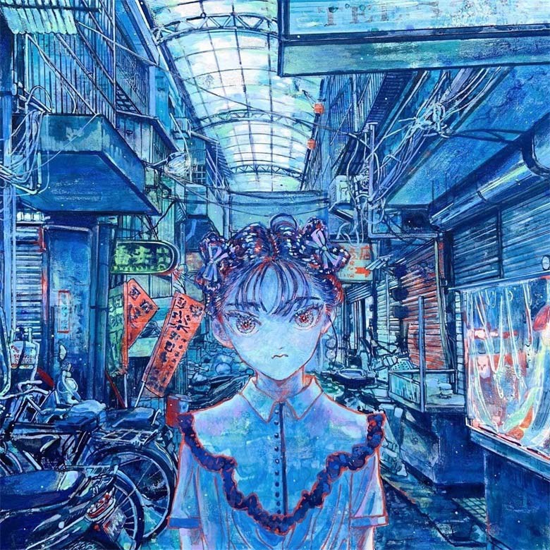 【画师推荐】日本的艺术家Haruka Makita的作品分享