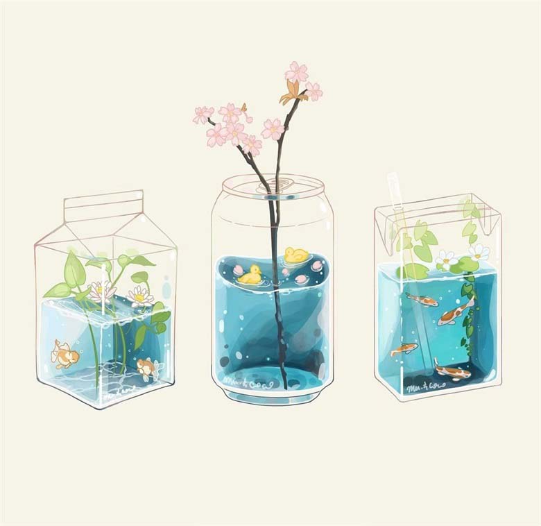 【画师推荐】漫画艺术家、创意插画师Mu.andcoco的作品分享