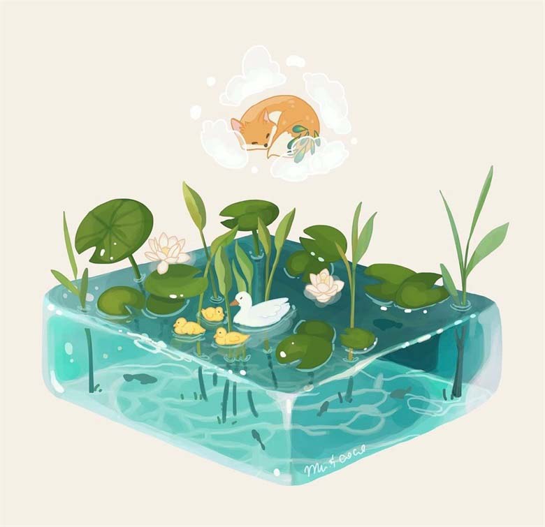 【画师推荐】漫画艺术家、创意插画师Mu.andcoco的作品分享