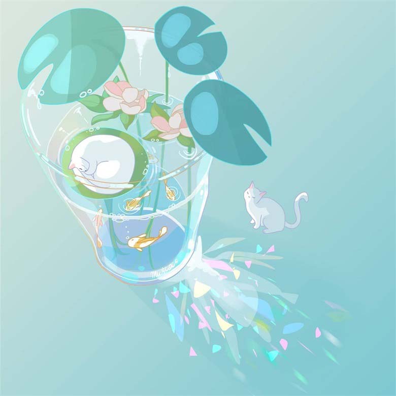 【画师推荐】漫画艺术家、创意插画师Mu.andcoco的作品分享