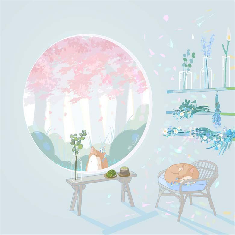 【画师推荐】漫画艺术家、创意插画师Mu.andcoco的作品分享