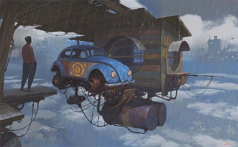 【画师推荐】阿根廷的创意插画师Alejandro Burdisio的作品分享