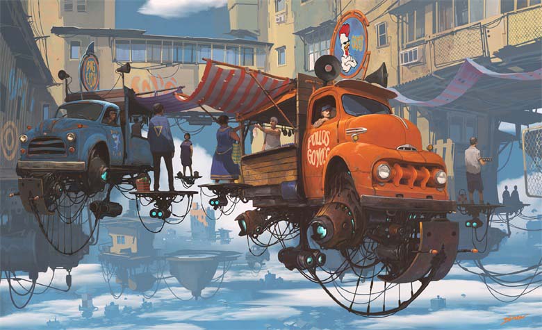 【画师推荐】阿根廷的创意插画师Alejandro Burdisio的作品分享
